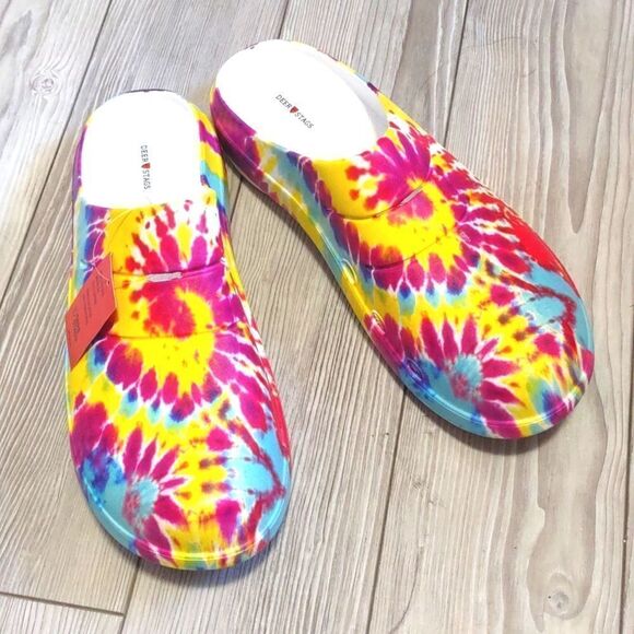 (83-1648)  Men's Deer Stags Clog Sandals Size 13 - Picture 1 of 11